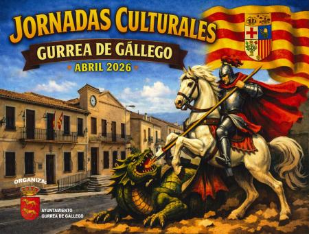 Imagen Programa Jornadas Culturales en Gurrea de Gállego - Abril 2026