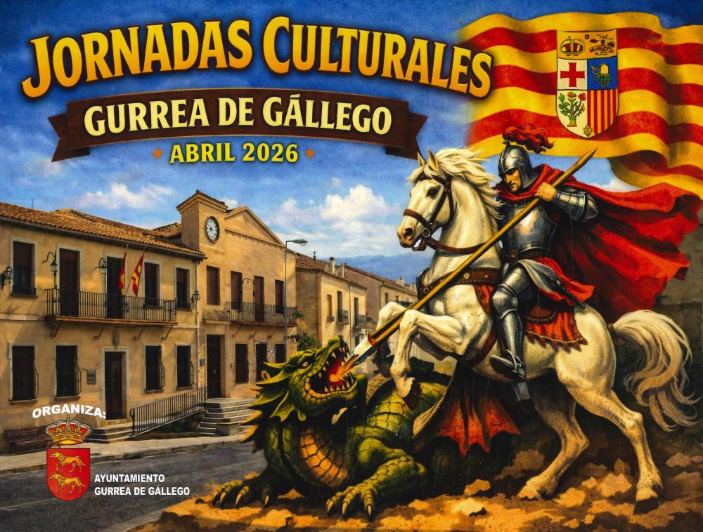 Imagen Programa Jornadas Culturales en Gurrea de Gállego - Abril 2026
