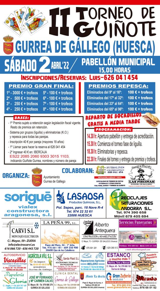 Imagen II Torneo de Guiñote