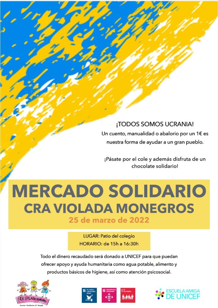 Imagen Mercado solidario CRA Violada Monegros