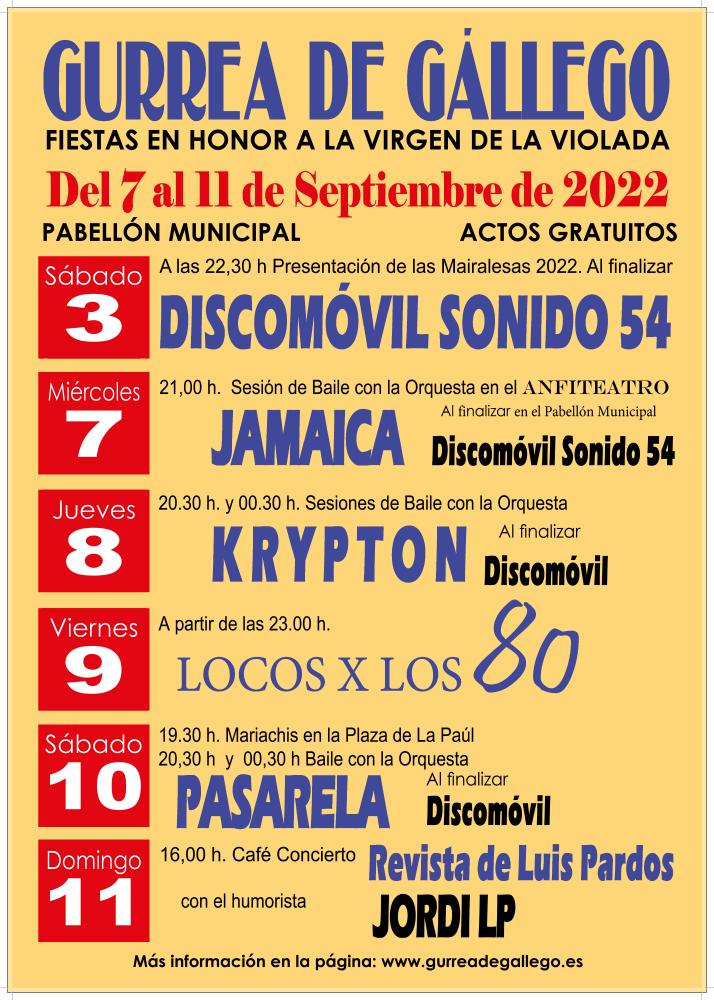 Imagen Programa de Fiestas